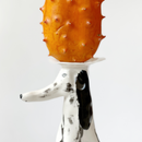 流木碗（黑色咪咪）京都