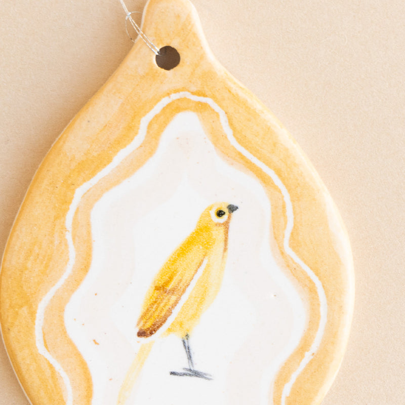 Ornament (yellow bird)