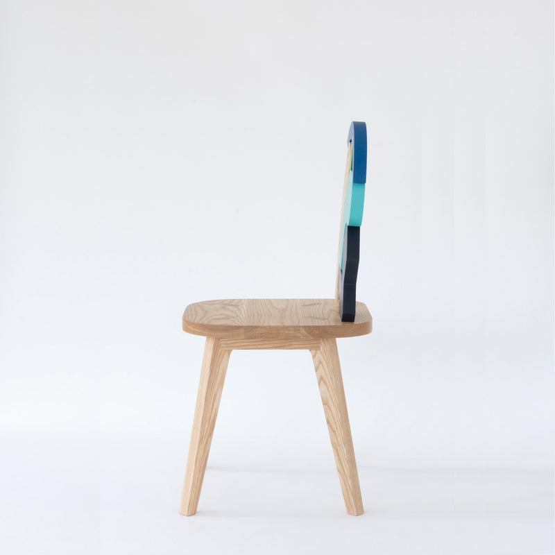 A chair of "thoughts". No.2 (blue)