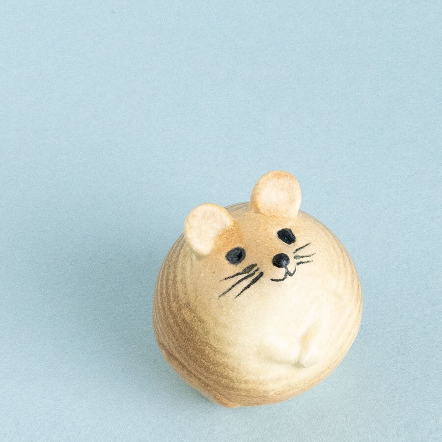 3匹のねずみ（ブラウン）
