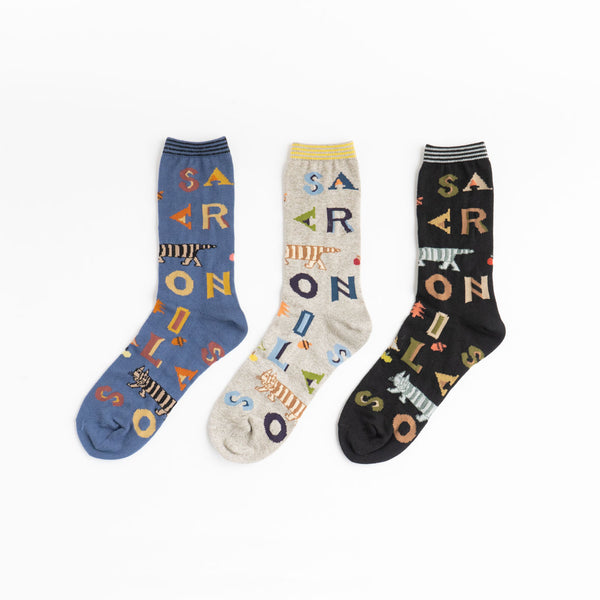 【sheide88】ANTIPAST　ソックス　おまとめ ANTIPAST】春夏アーカイブ SIDE LINE SILK SOCKS ハイソックス |
