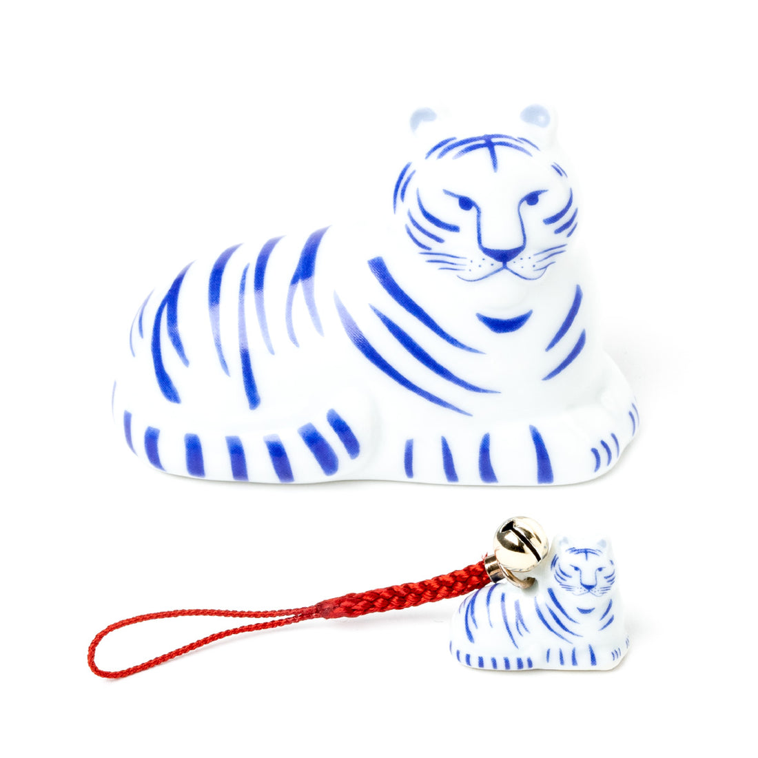 根付キーホルダー（そとをみるとら）