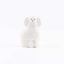 プードル ミニ（ホワイト・レフト）