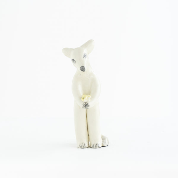 White fox standing NO.02