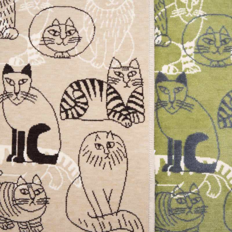 Kitchen mat (60 × 180cm, sketches cats)