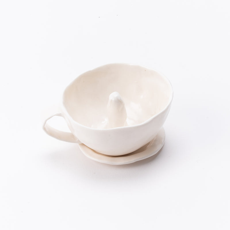 Coffee cup (Terrier White, Pecchi) No.16
