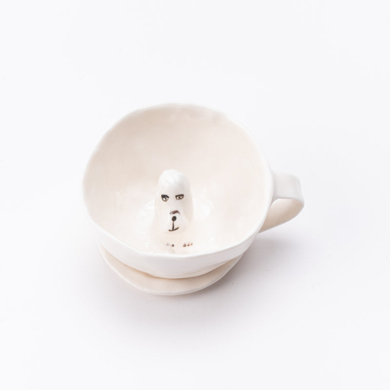 Coffee cup of Happiness (Terrier White, Pecchi) No.17