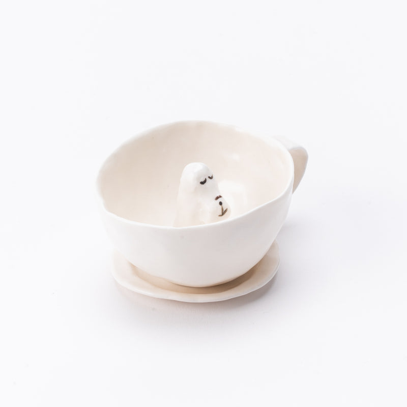 Coffee cup (Terrier, White, Suyasaya) No.2