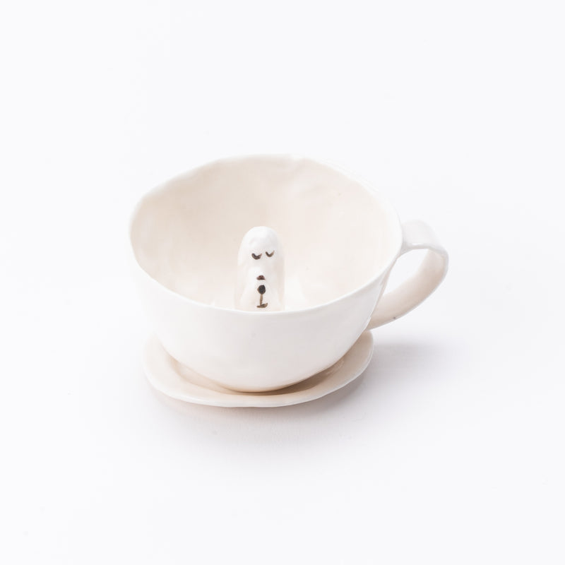 Coffee cup (Terrier, White, Suyasaya) No.3