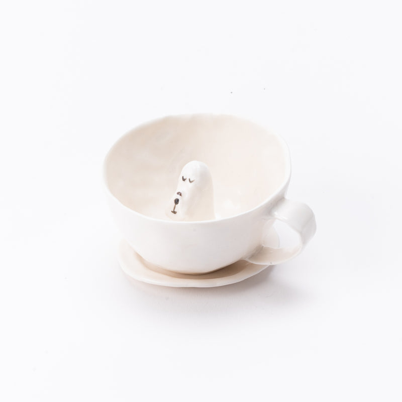 Coffee cup (Terrier, White, Suyasaya) No.3