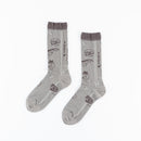 Antipast Socks 3對（素描貓）