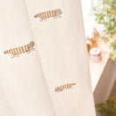 刺繡窗簾（Mikey Beige）