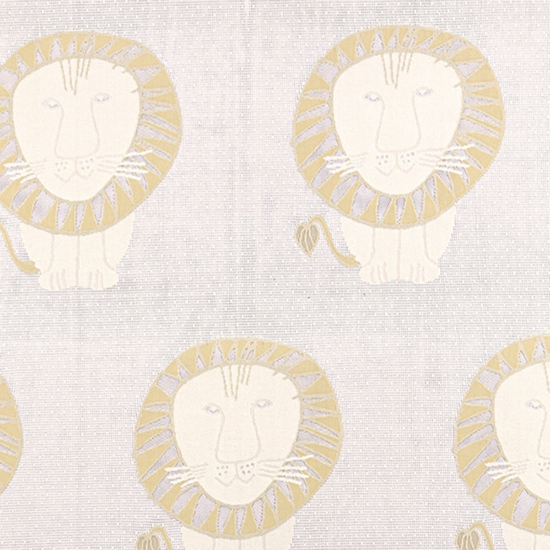 Jaguard lace curtain (lion / cotton like)
