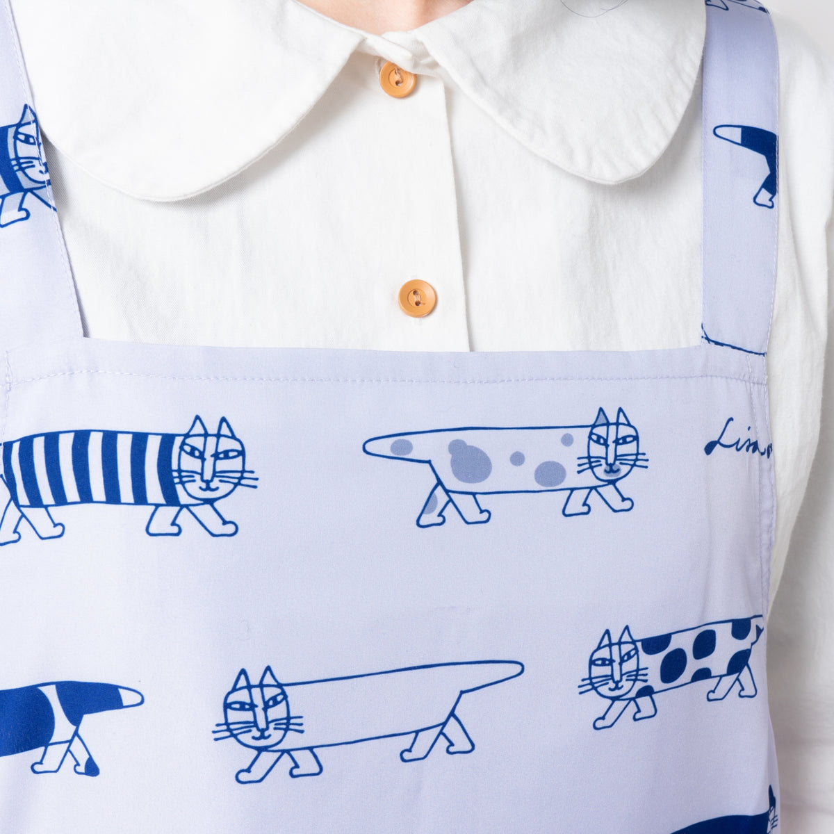 ポケッタブルエプロン（ロッツオブキャット）
