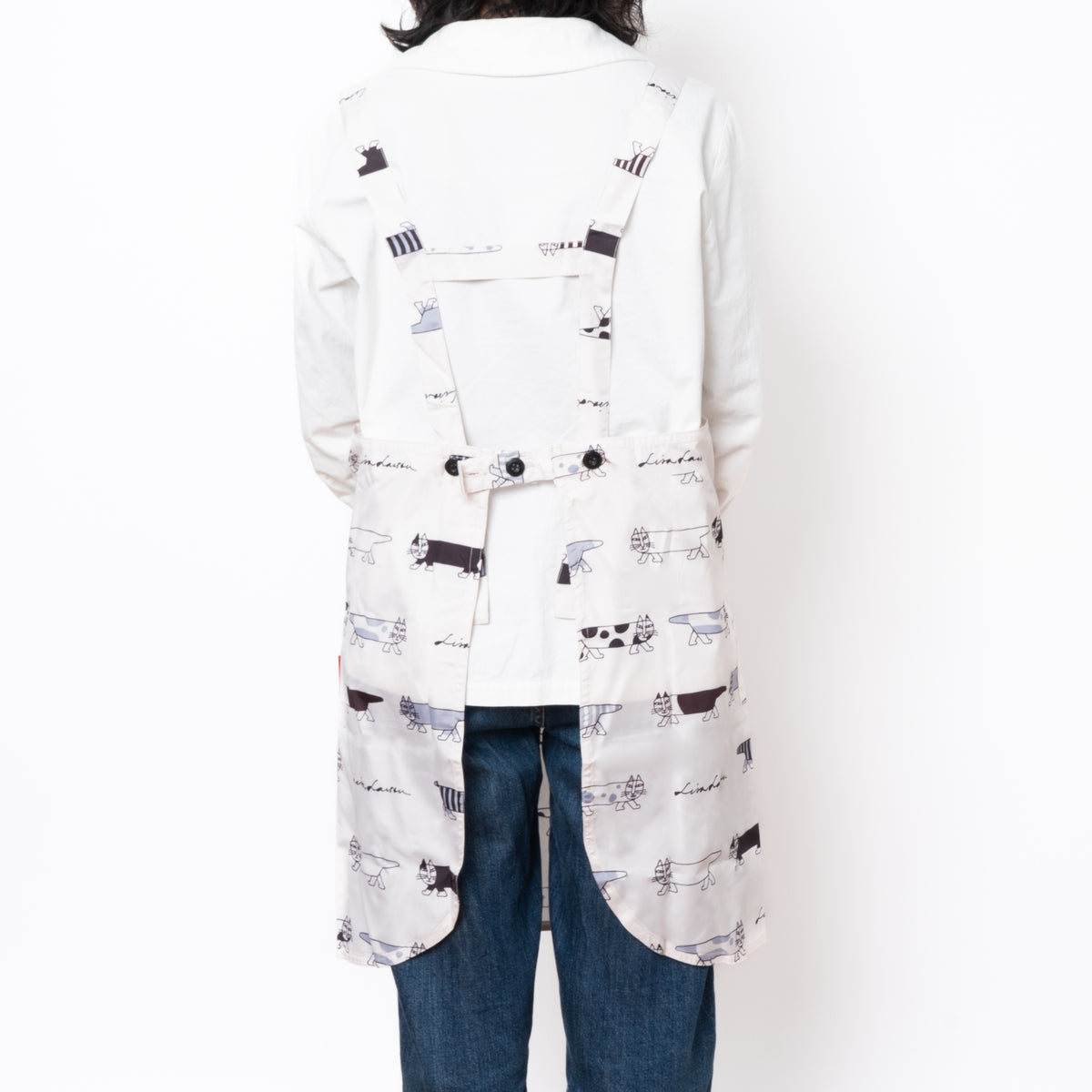 ポケッタブルエプロン（ロッツオブキャット）