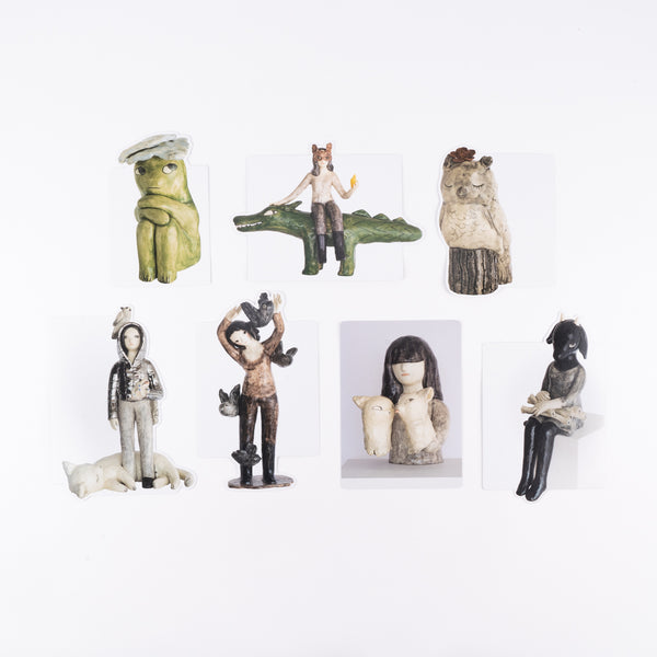 ダイカットポストカード7枚セット