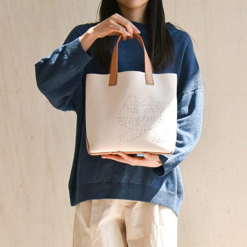 [Genten ×Lisa Larson] Tote bag (spiky)